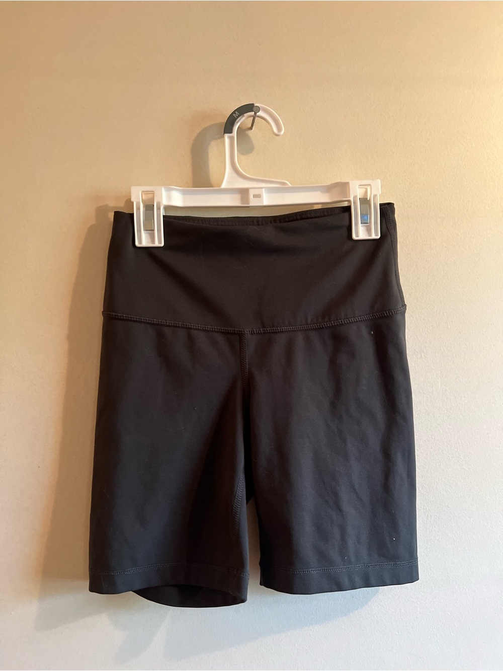 High rise active shorts